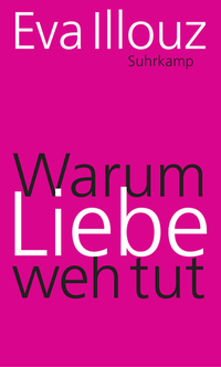 Buchcover ohne Abbildung in pink, mit Name der Autorin, Verlag und Titel.